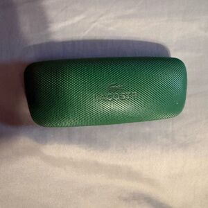 Lacoste Textured Green Eyewear Case